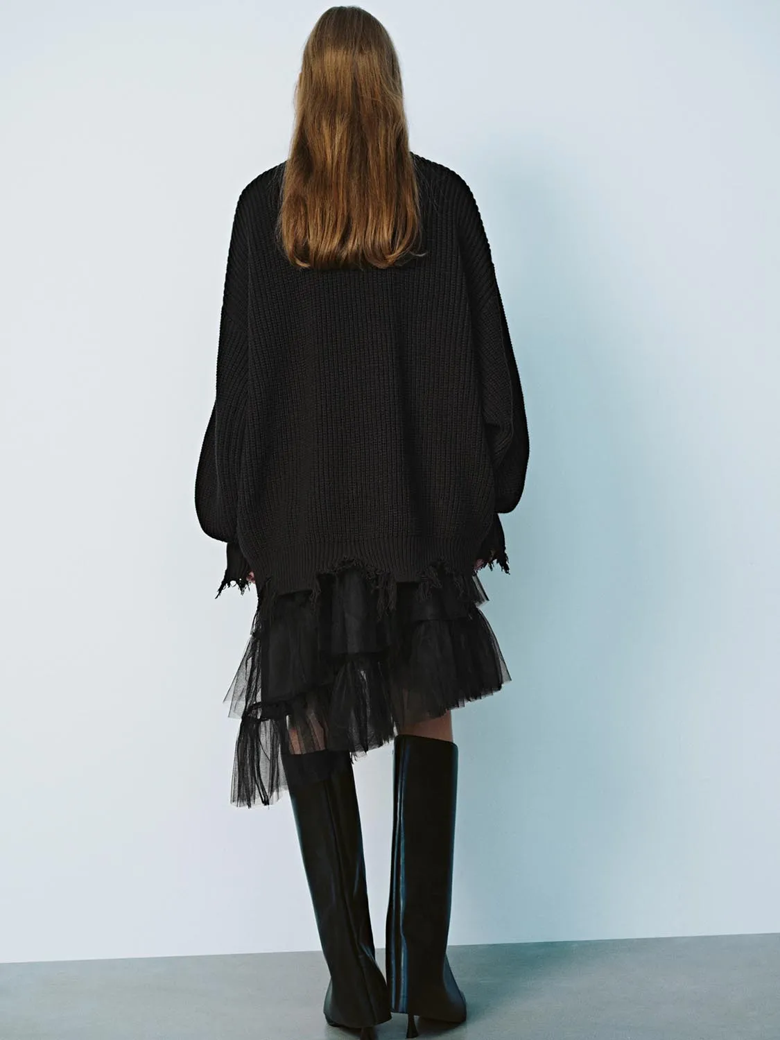 Loose Cable Knitted Cardigans