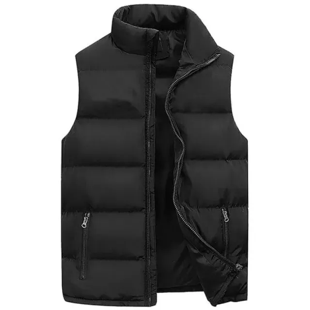 Men's Vest Jacket - Warm Sleeveless Jackets