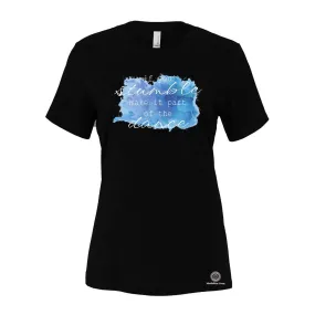 Mindfulbliss Living Part of the Dance Bella   Canvas Women's Cotton/Polyester Blend T-Shirt