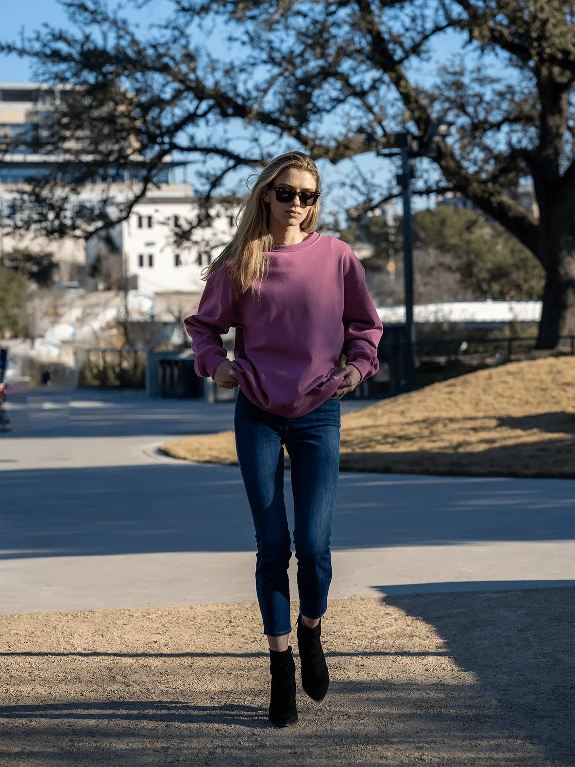 Notorious Sweater - Dark Pink