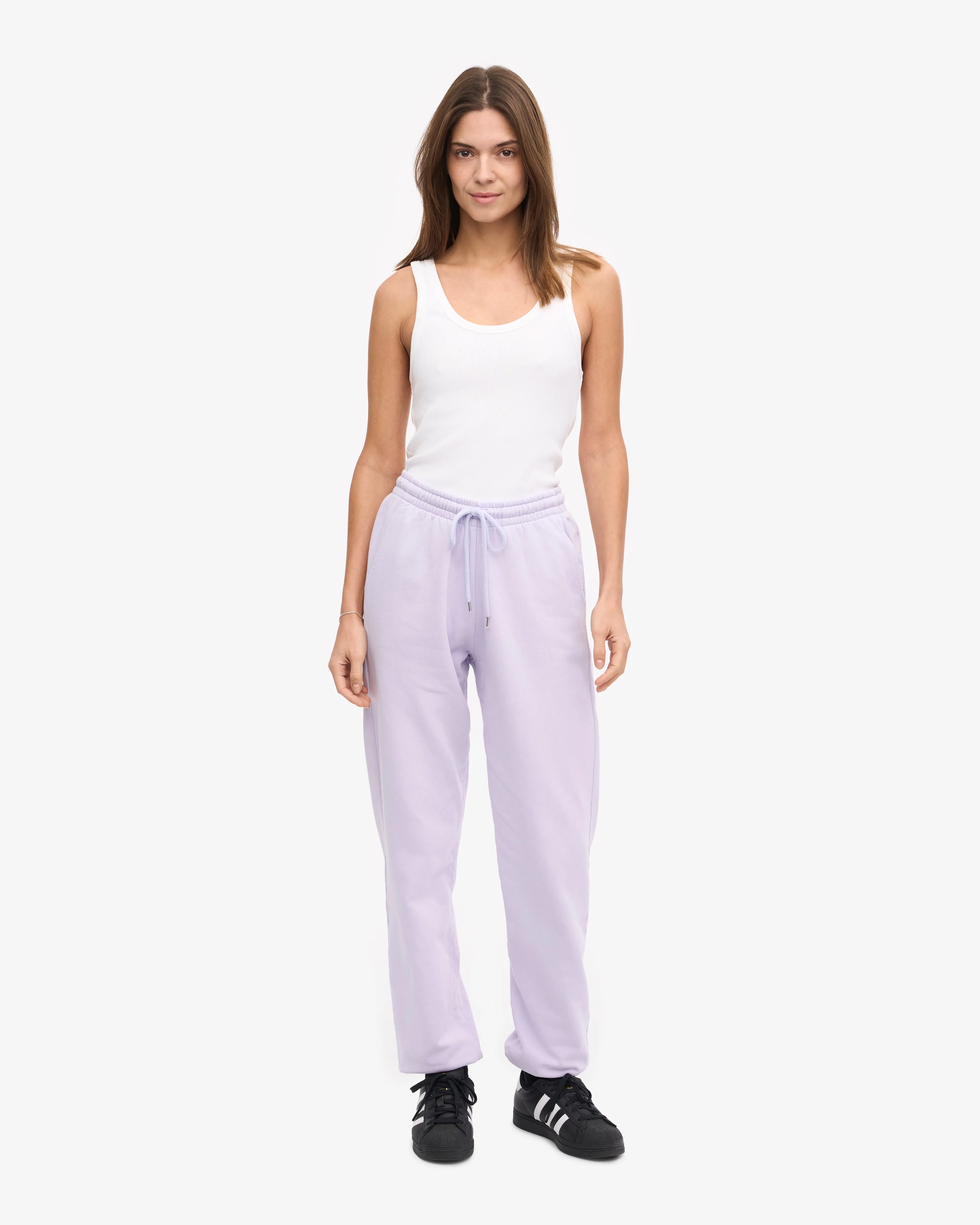 Organic Sweatpants - Soft Lavender