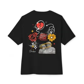 "All About LOVE" Unisex Oversized Boxy Tee