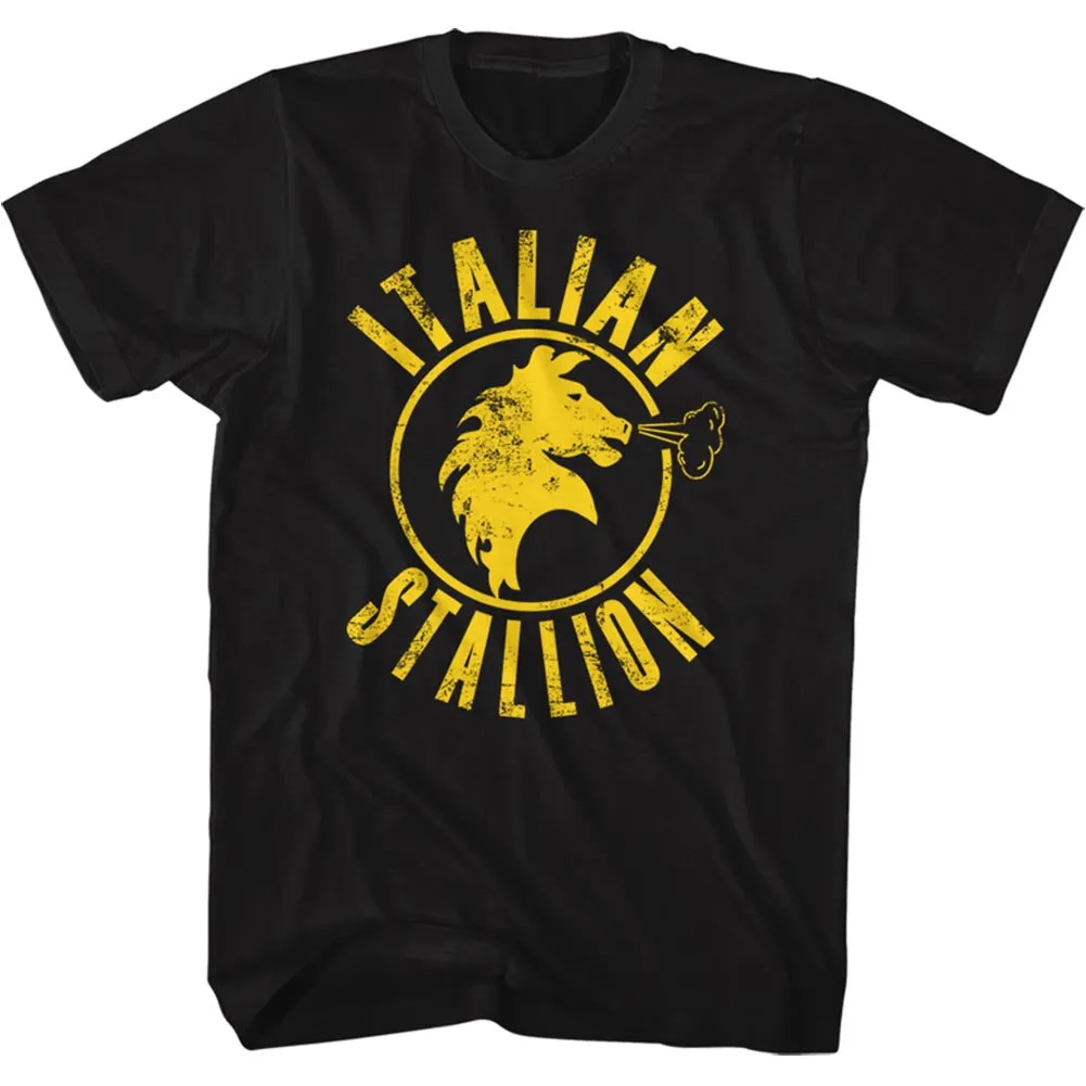 Rocky Black Stallion Black T-Shirt