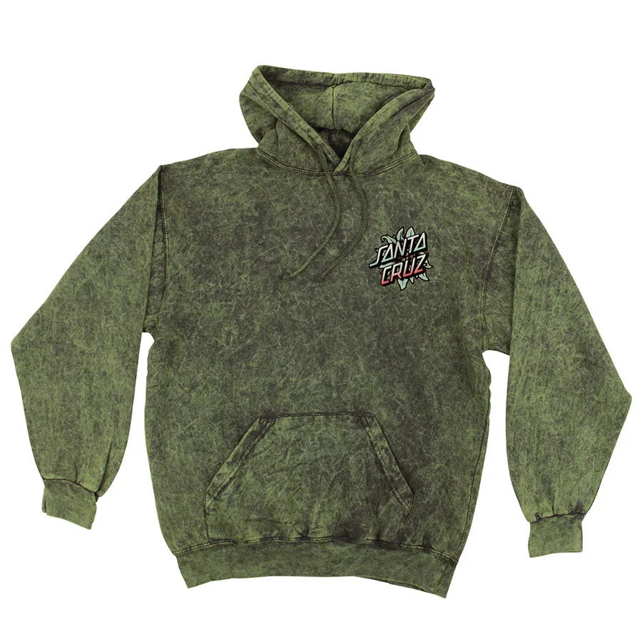 Santa Cruz Tomb Dot Heavyweight Pullover Hoodie - Mineral Dark Green