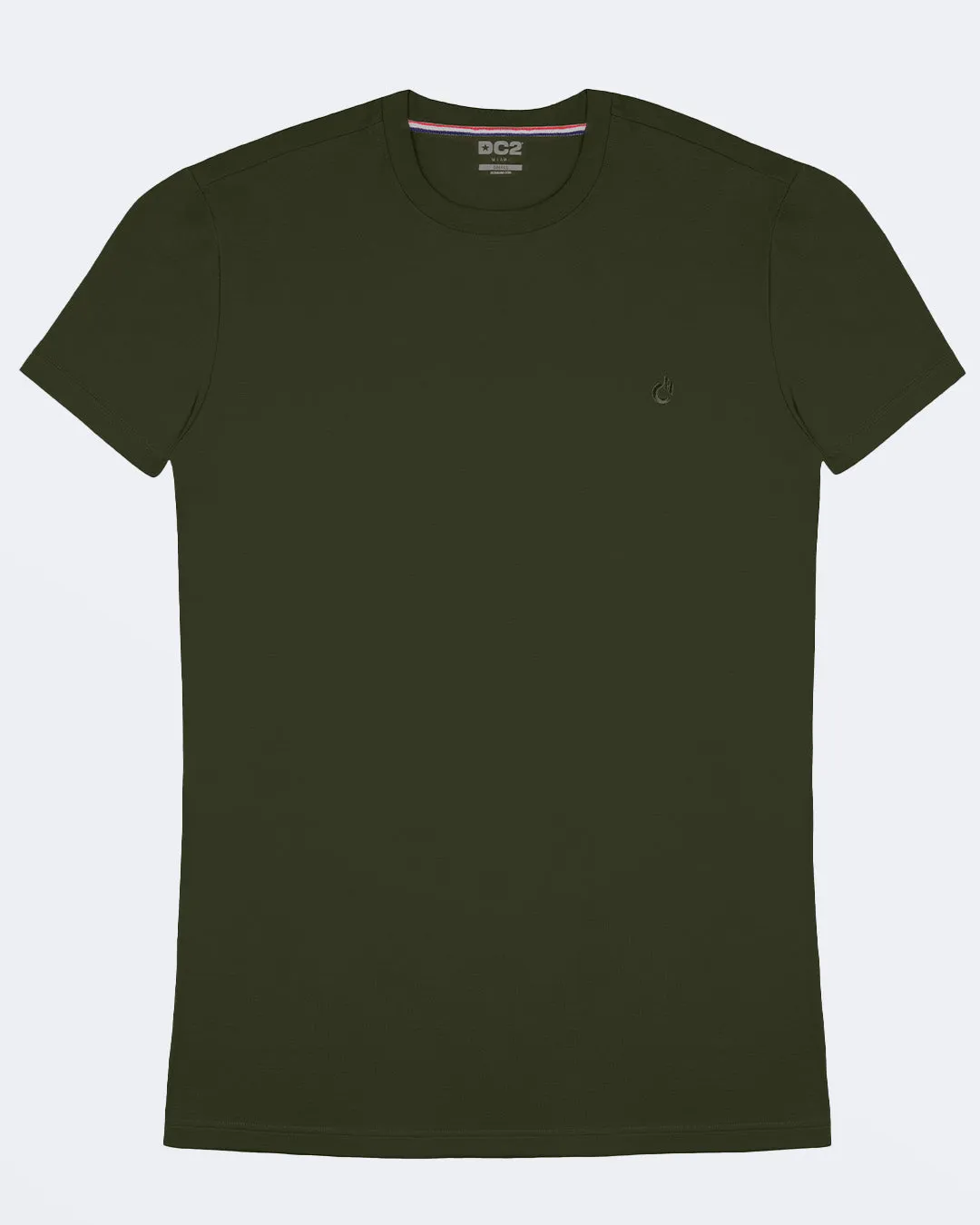SLICK GREEN - Modal Cotton T-Shirt