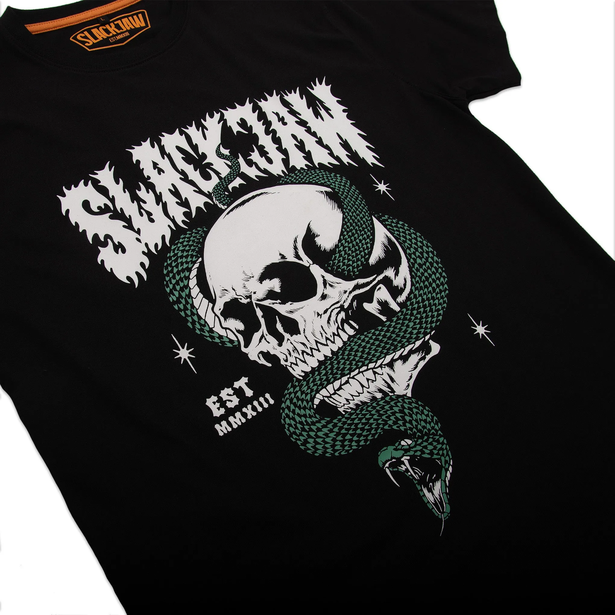 Snakeskull T Shirt - Black
