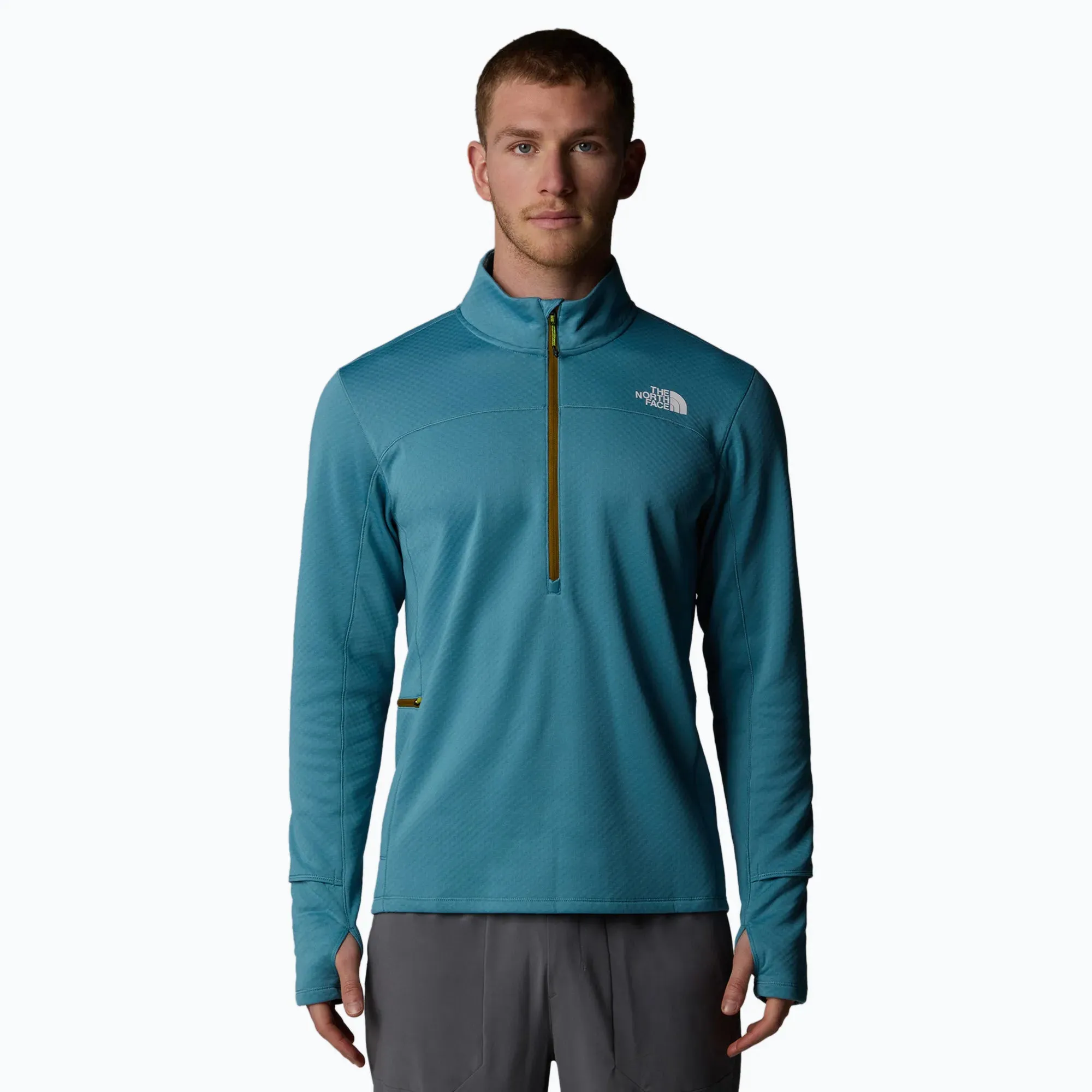 The North Face M Winter Warm Pro 1/4 ALGAE BLUE
