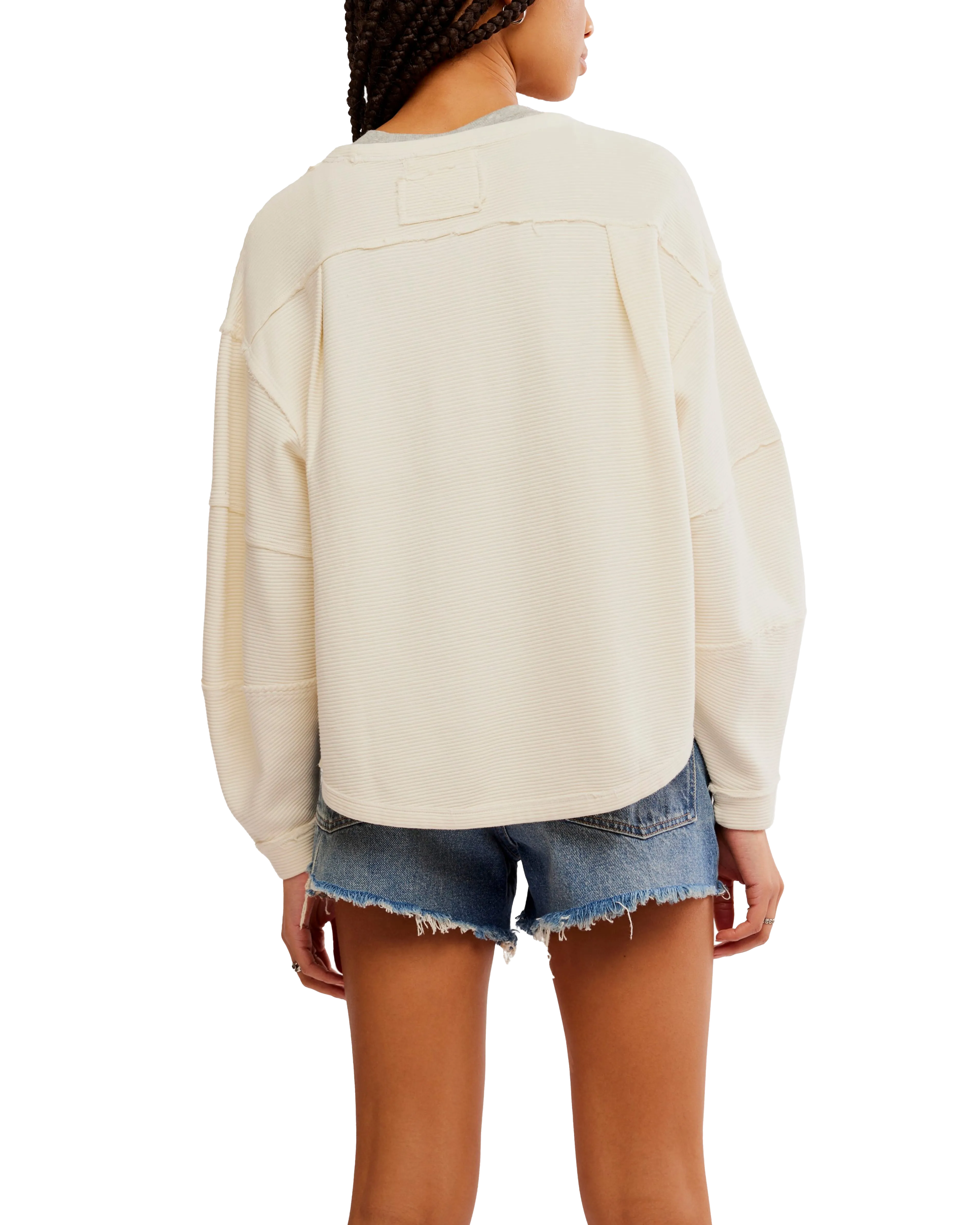 Total Eclipse Top in Ivory