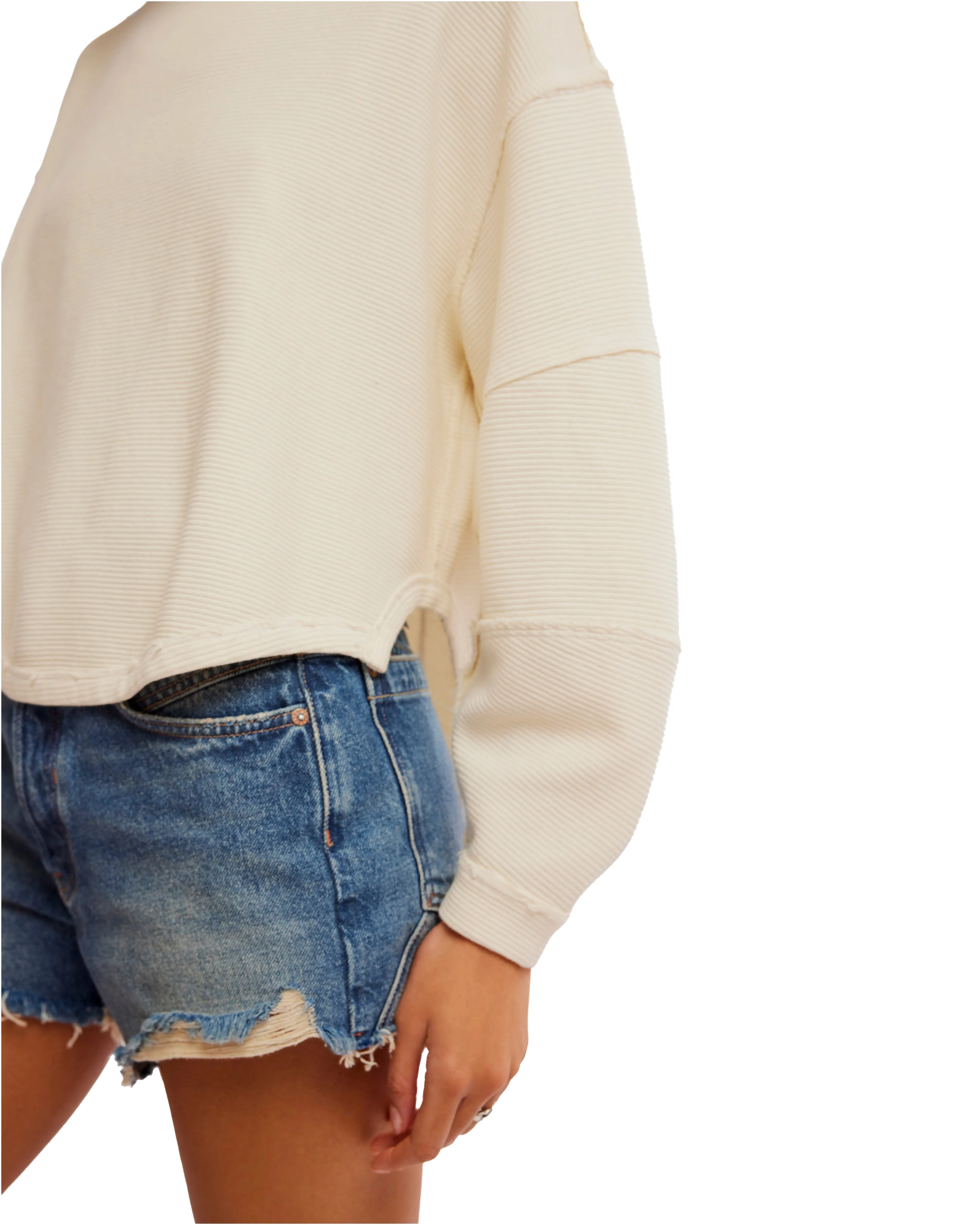 Total Eclipse Top in Ivory