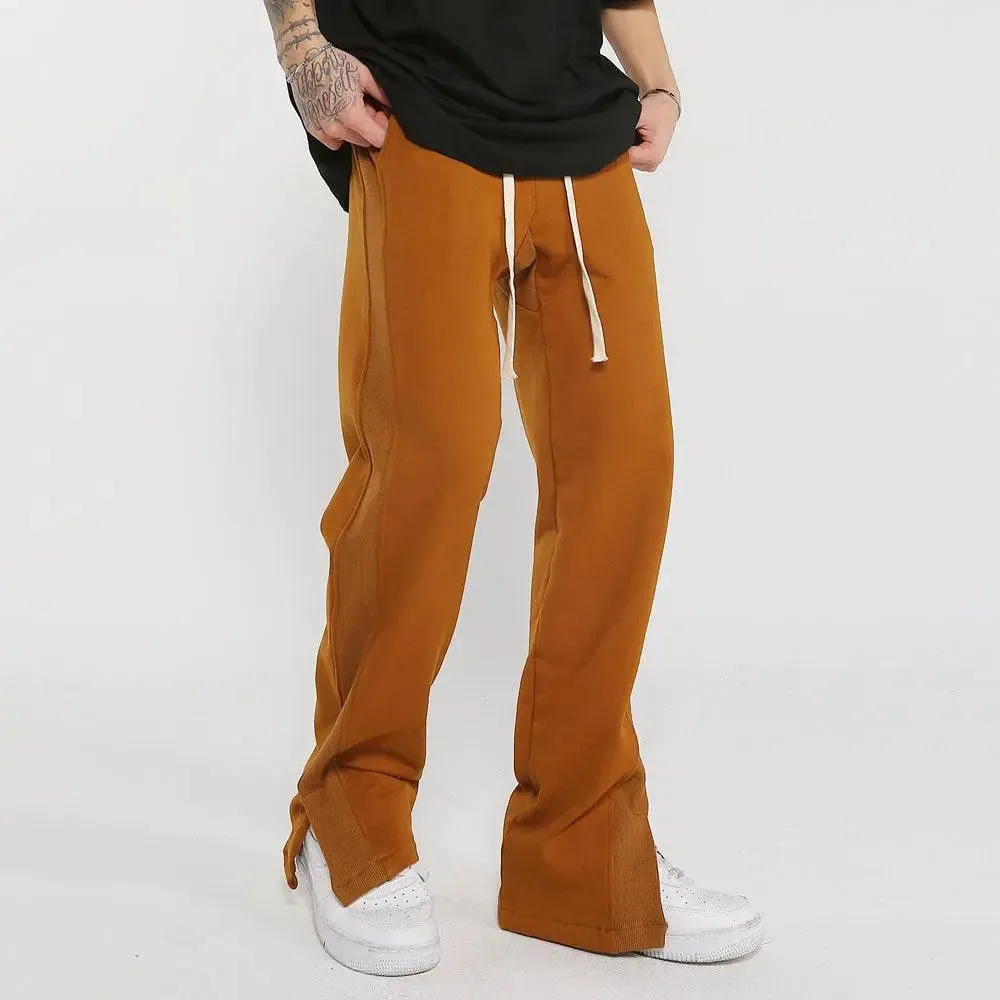 Trousers Split Casual Sweatpants
