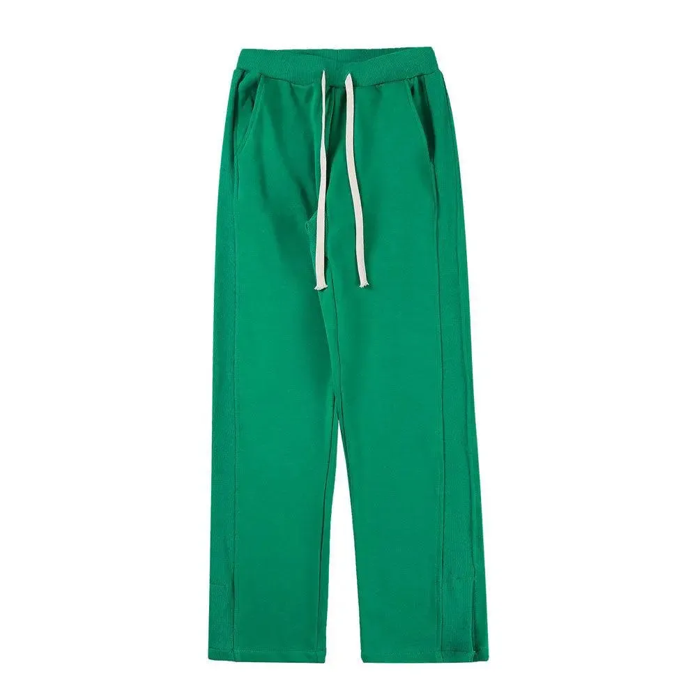 Trousers Split Casual Sweatpants
