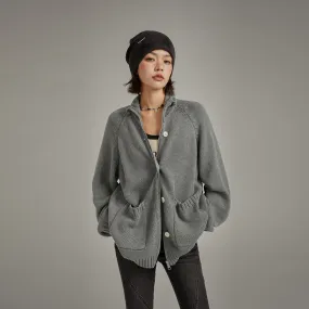 Two Way Loose Fit Cardigan