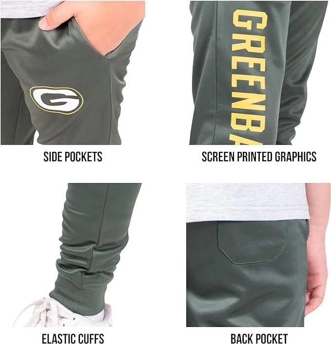 Ultra Game NFL Official Youth Super Soft Game Day Jogger Sweatpants, Cleveland Browns|Cleveland Browns