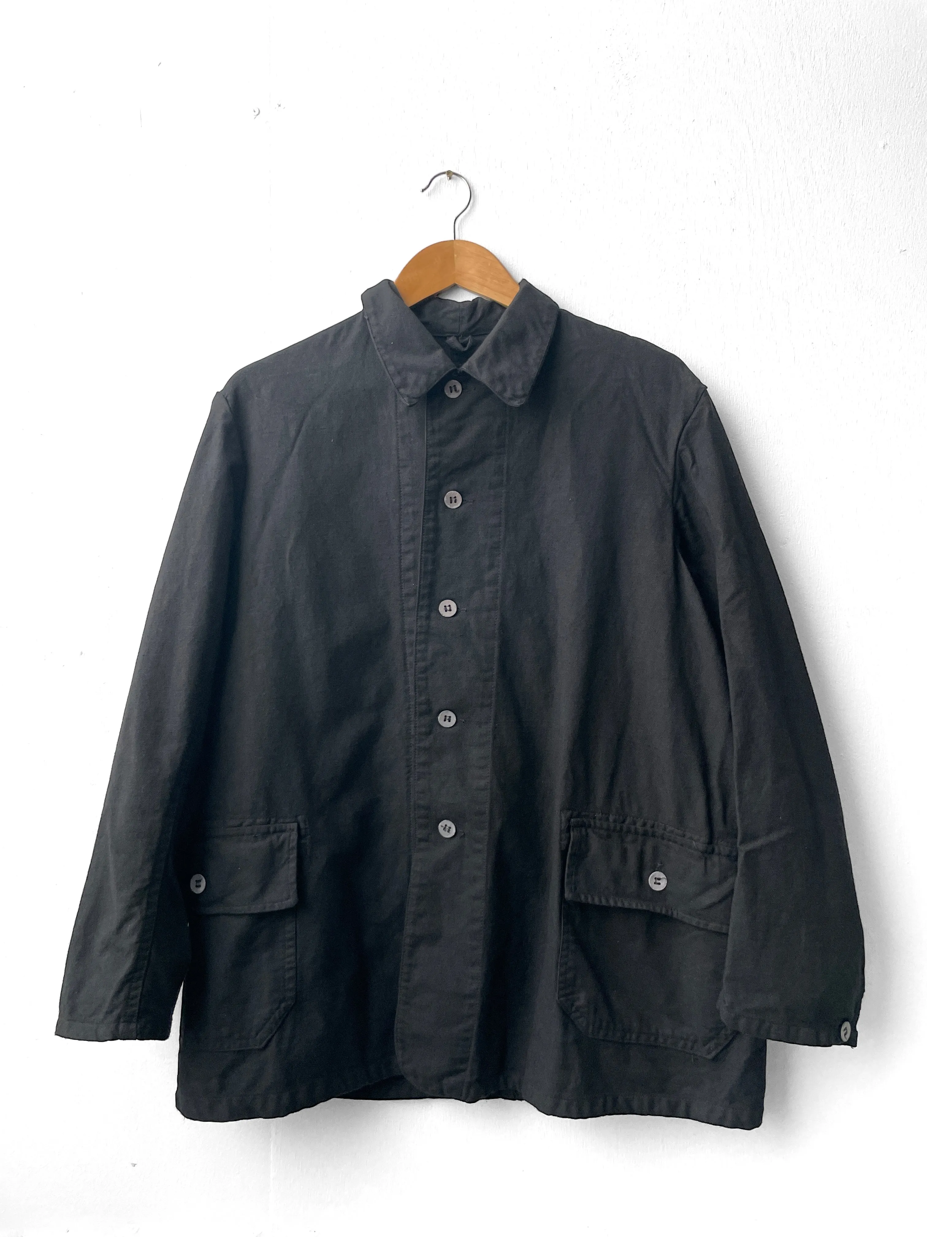 Vintage Black Military Jacket
