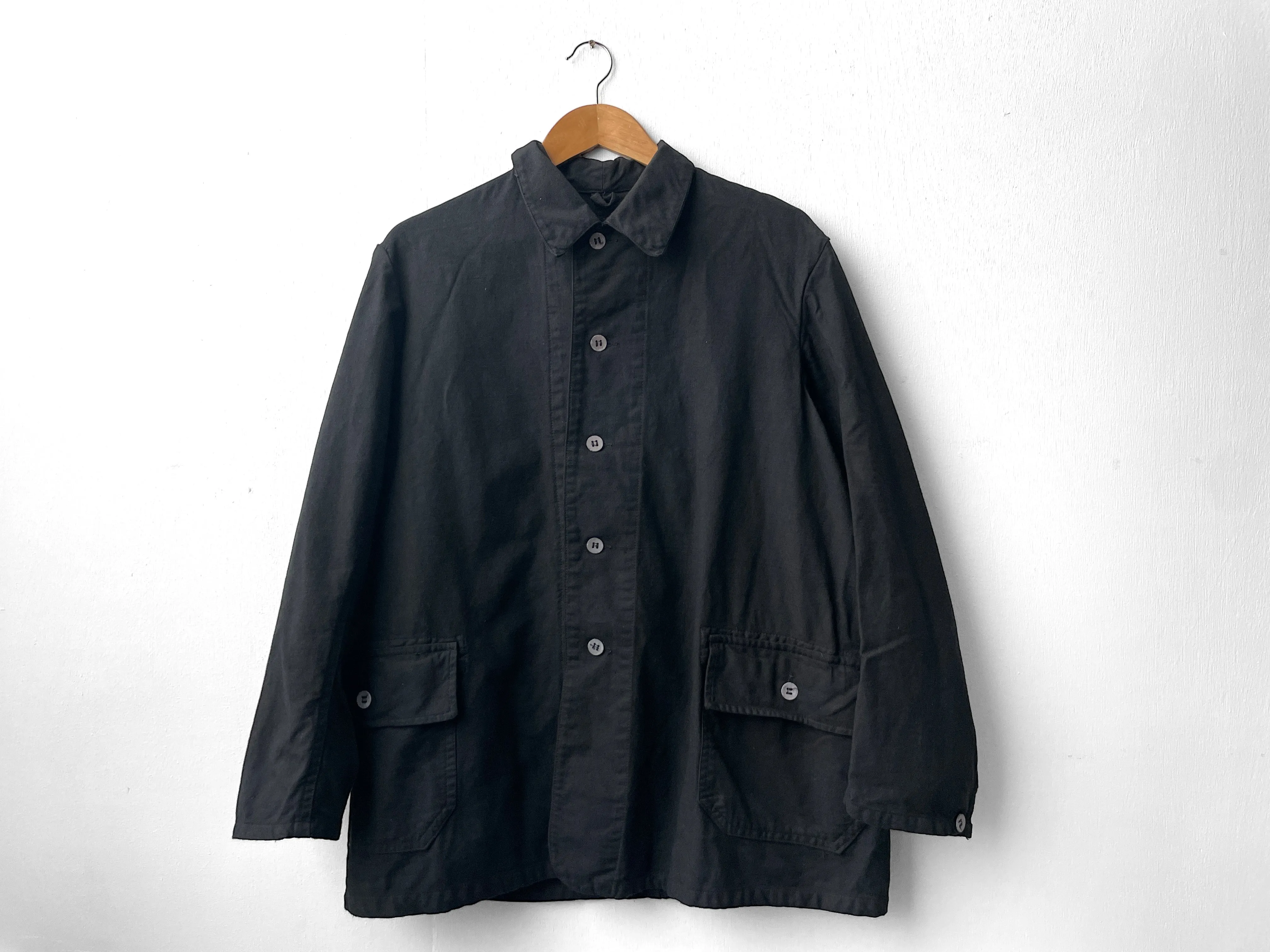 Vintage Black Military Jacket