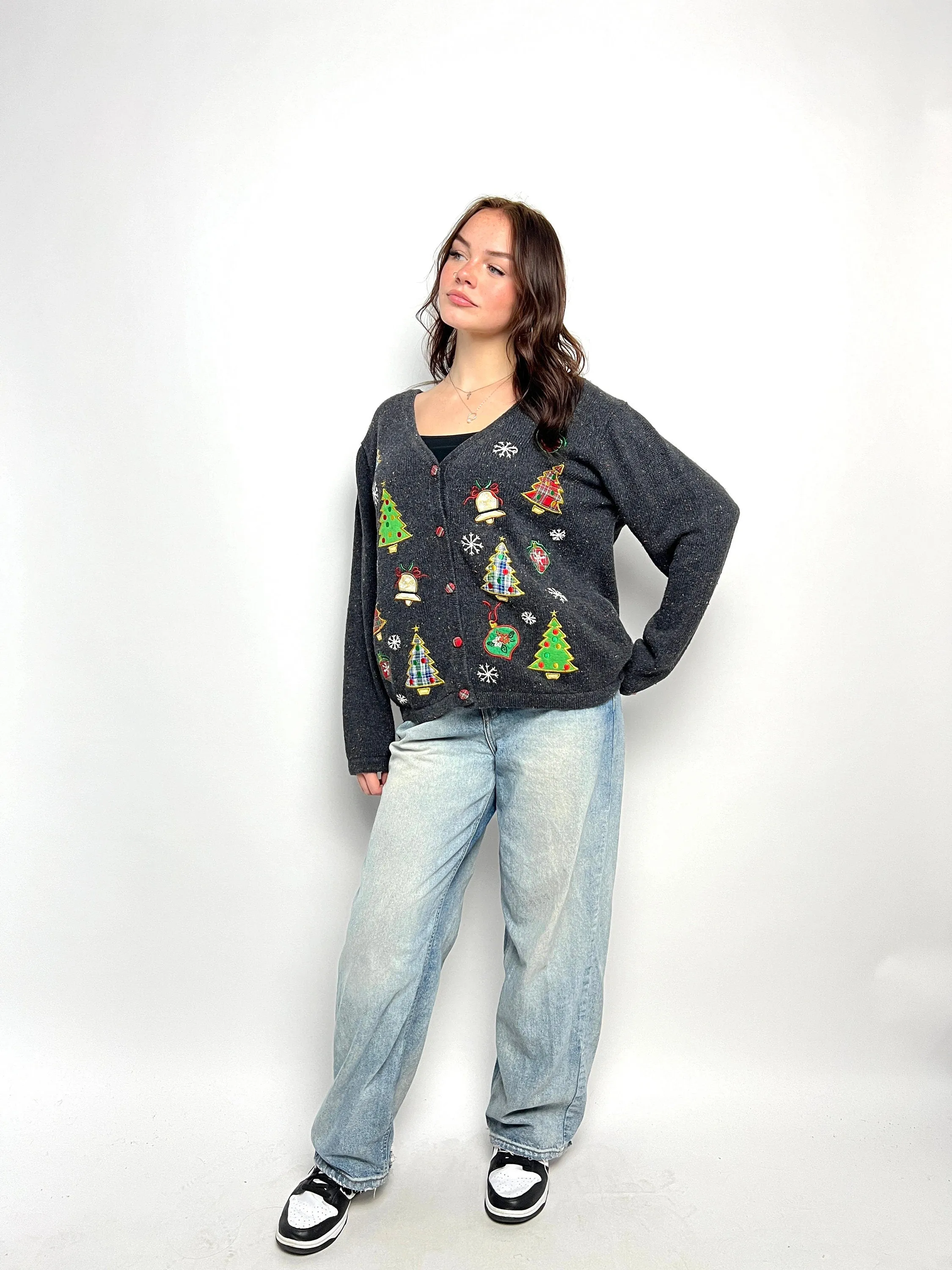 Vintage Ugly Christmas Sweaters Medium| All Sizes | Tacky Christmas Sweaters | Holiday