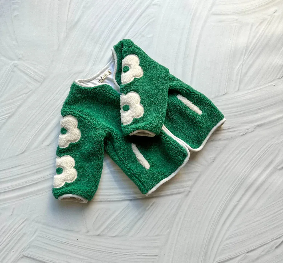 Winnie Cosy Coat - Green