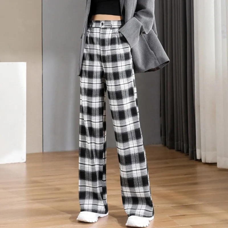 Women's Casual Office Wear Straight Pants