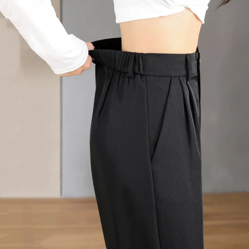 Women's Casual Office Wear Straight Pants