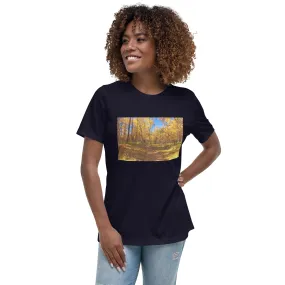 Women's Relaxed T-Shirt - Carburn Park Fall Colours